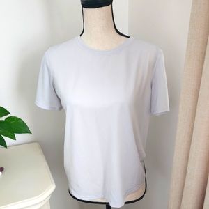 Lululemon High Neck Run and Train Tee